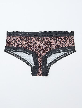 Pack de 3 culottes de microfibra estampados