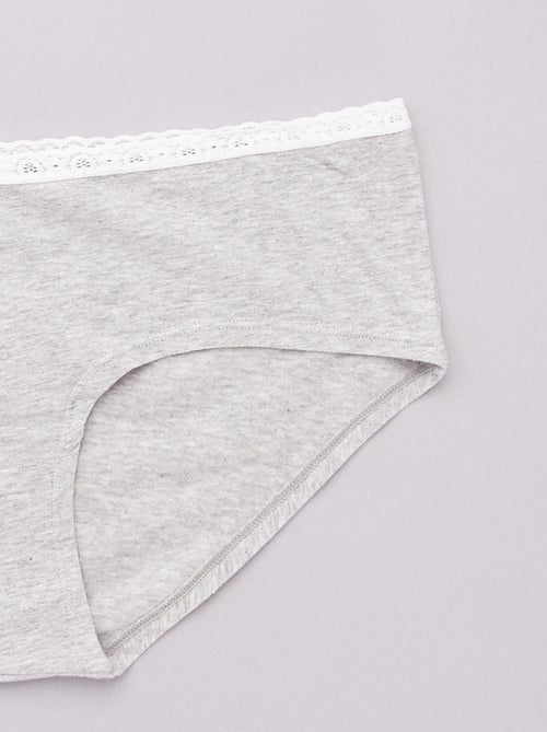 Pack de 3 culottes premamá - Kiabi