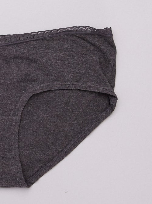 Pack de 3 culottes premamá - Kiabi