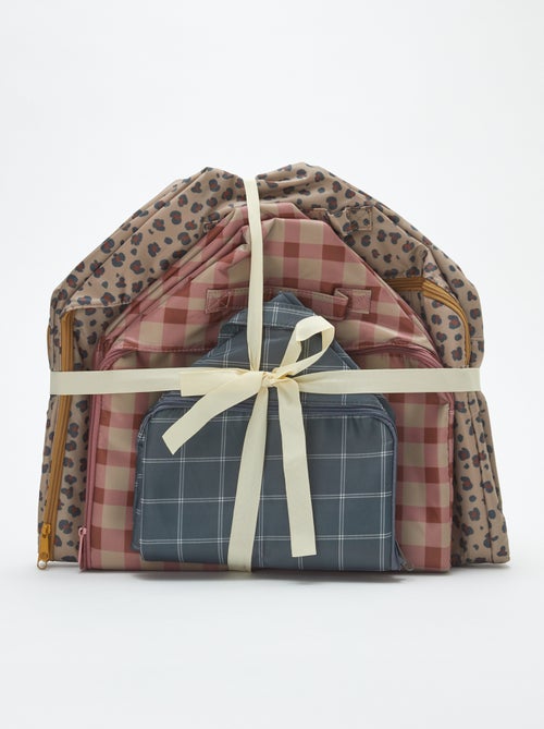 Pack de 3 fundas de almacenaje Kiabi Home - Kiabi