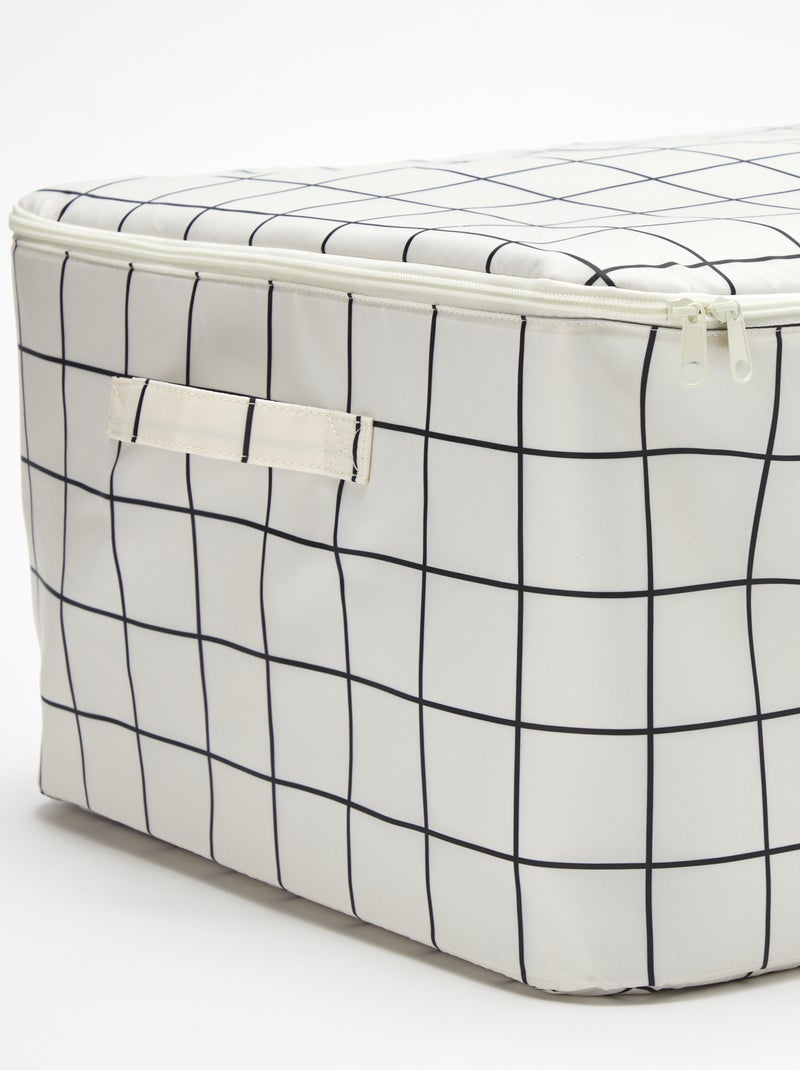 Pack de 3 fundas de almacenamiento - Kiabi Home Blanco - Kiabi