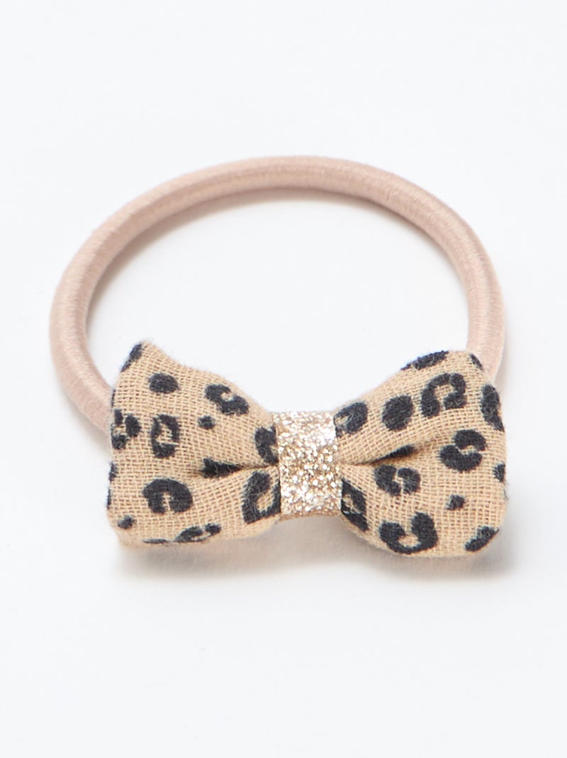 Pack de 3 gomas con lazos fantasía Kaki - Kiabi