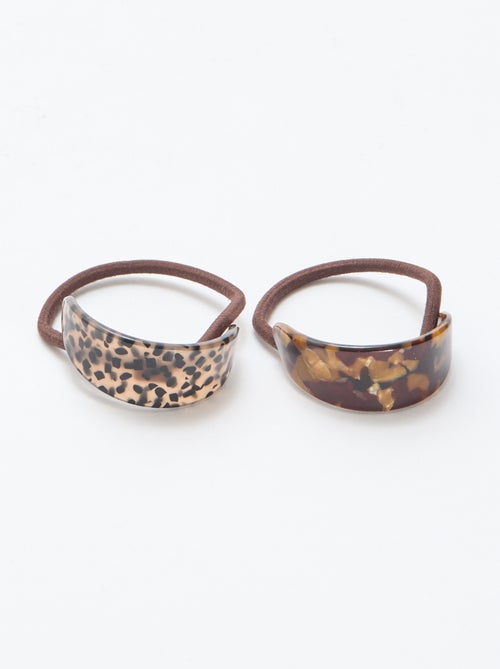 Pack de 3 gomas con pedrería - Kiabi