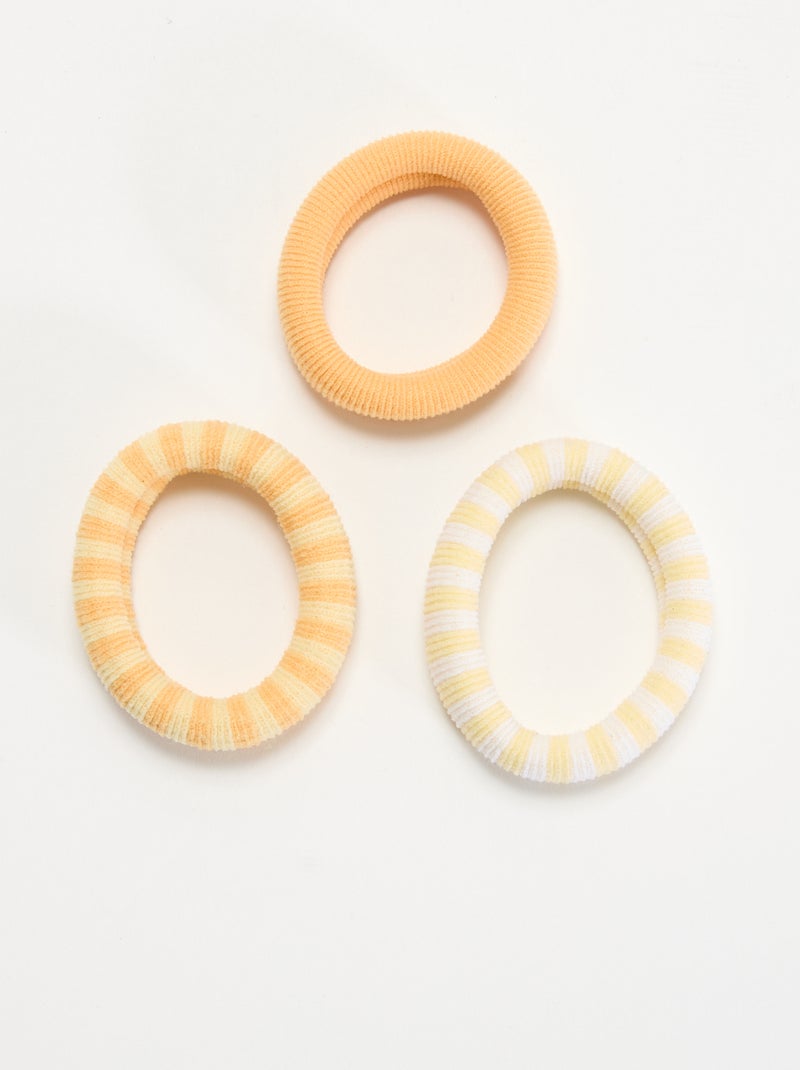 Pack de 3 gomas de espuma Naranja - Kiabi