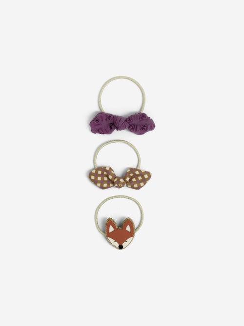 Pack de 3 gomas elásticas 'animales' - Kiabi Pack de 3 gomas elásticas 'animales' - Kiabi