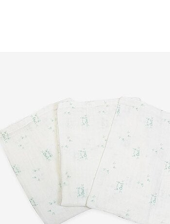 Pack de 3 guantes de baño