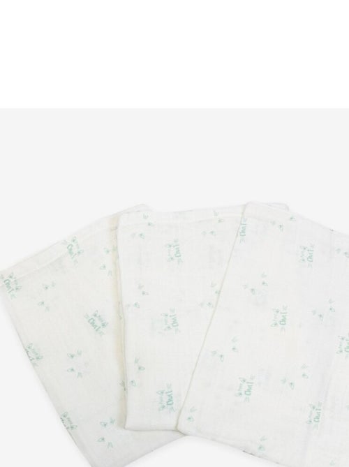 Pack de 3 guantes de baño - Kiabi