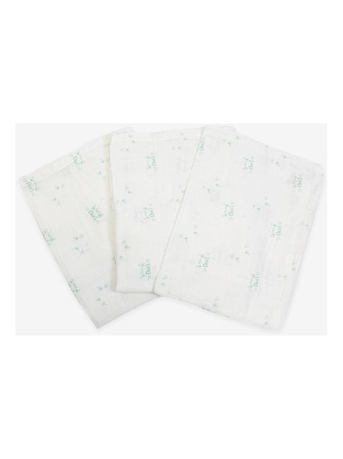 Pack de 3 guantes de baño - Kiabi