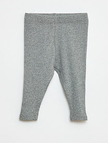 Pack de 3 leggings de canalé