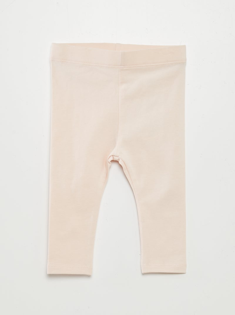 Pack de 3 leggings largos BLANCO - Kiabi