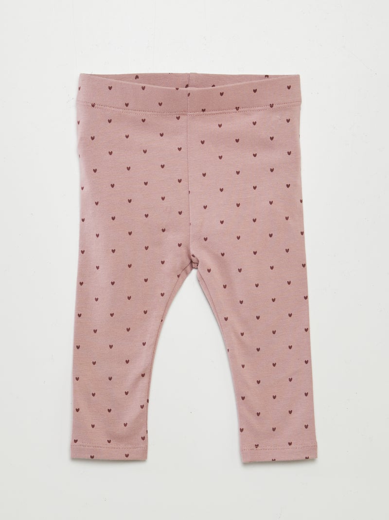 Pack de 3 leggings largos BLANCO - Kiabi