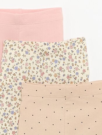Pack de 3 leggings largos