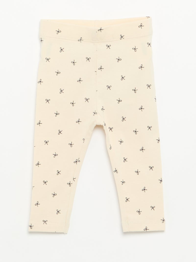Pack de 3 leggings largos Rosa - Kiabi