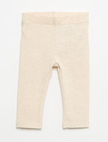 Pack de 3 leggings lisos de jersey
