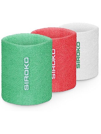 Pack de 3 muñequeras pádel pádel hombre y mujer wristix erit