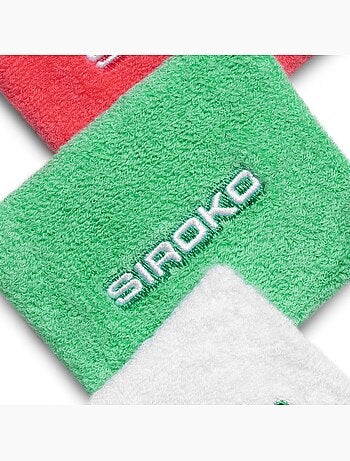 Pack de 3 muñequeras pádel pádel hombre y mujer wristix erit