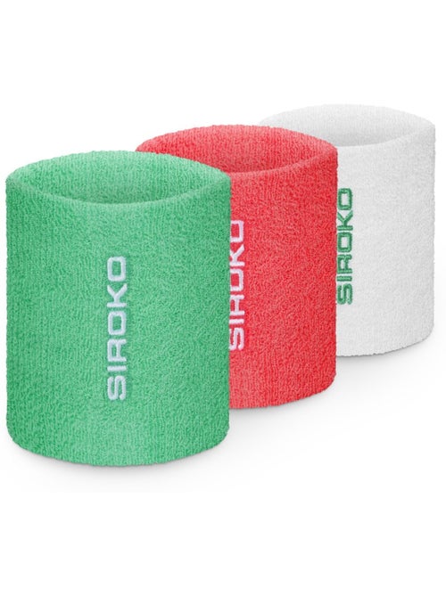 Pack de 3 muñequeras pádel pádel hombre y mujer wristix erit - Kiabi Pack de 3 muñequeras pádel pádel hombre y mujer wristix erit - Kiabi