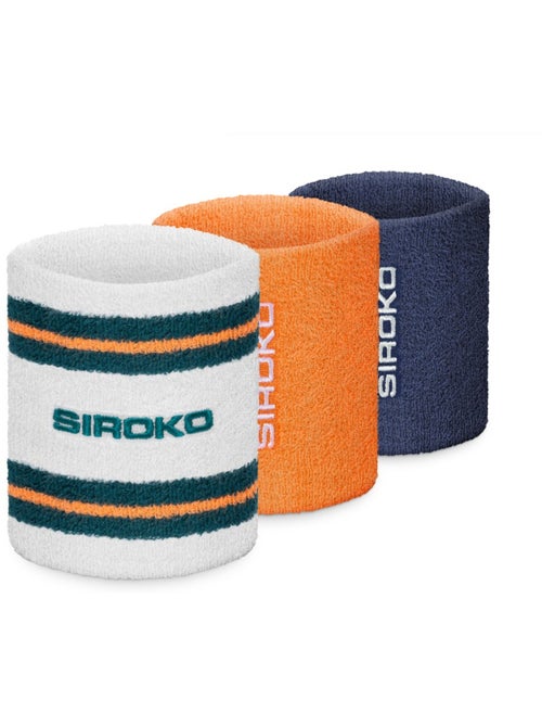 Pack de 3 muñequeras tenis tenis hombre y mujer inner heritage - Kiabi Pack de 3 muñequeras tenis tenis hombre y mujer inner heritage - Kiabi