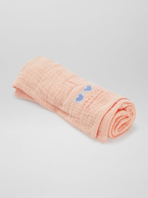 Pack de 3 muselinas - 2 de 60 x 60 y 1 de 100 x 120 cm - Kiabi