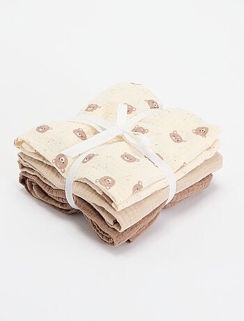 Pack de 3 muselinas