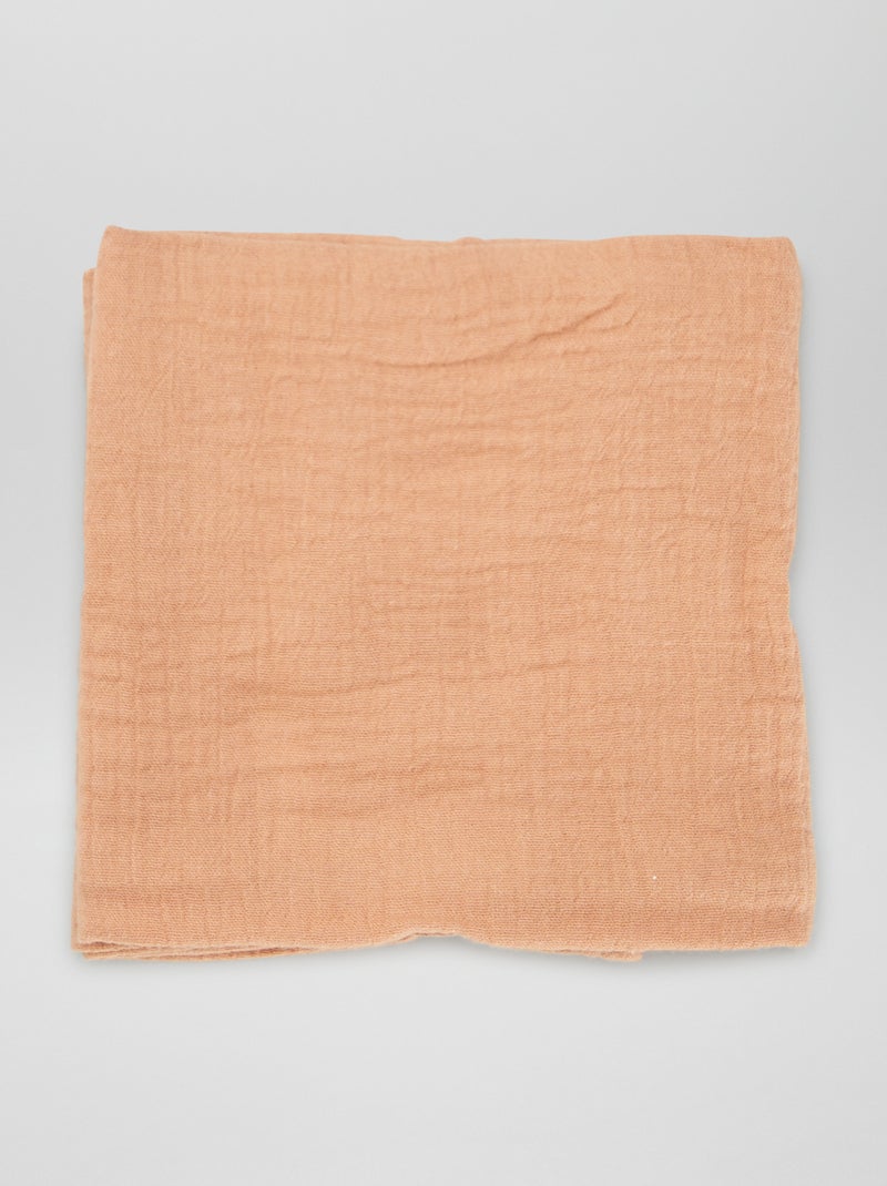 Pack de 3 muselinas de algodón BLANCO - Kiabi