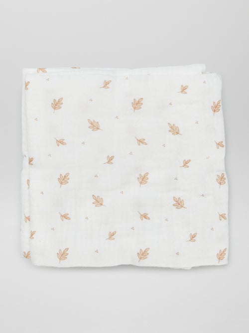 Pack de 3 muselinas de algodón - Kiabi