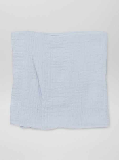 Pack de 3 muselinas de algodón - Kiabi