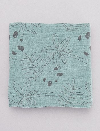 Pack de 3 muselinas de algodón orgánico - Kiabi