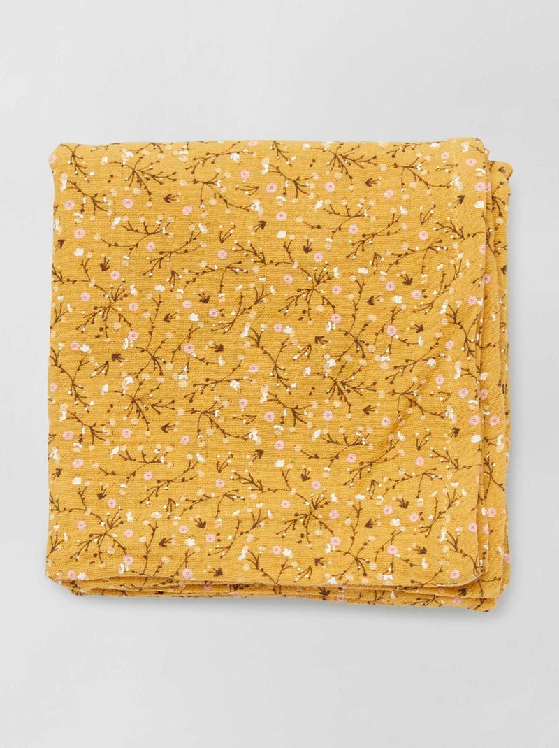 Pack de 3 muselinas de gasa de algodón AMARILLO - Kiabi