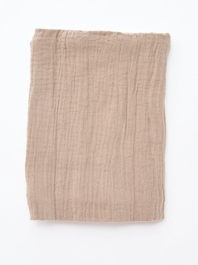 Pack de 3 muselinas de gasa de algodón Blanco - Kiabi