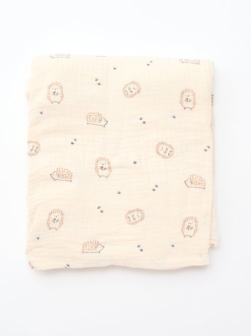 Pack de 3 muselinas de gasa de algodón - Kiabi