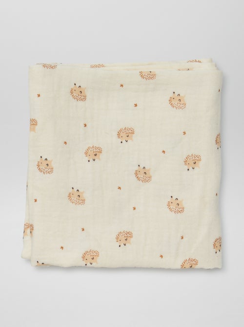 Pack de 3 muselinas estampadas - Kiabi