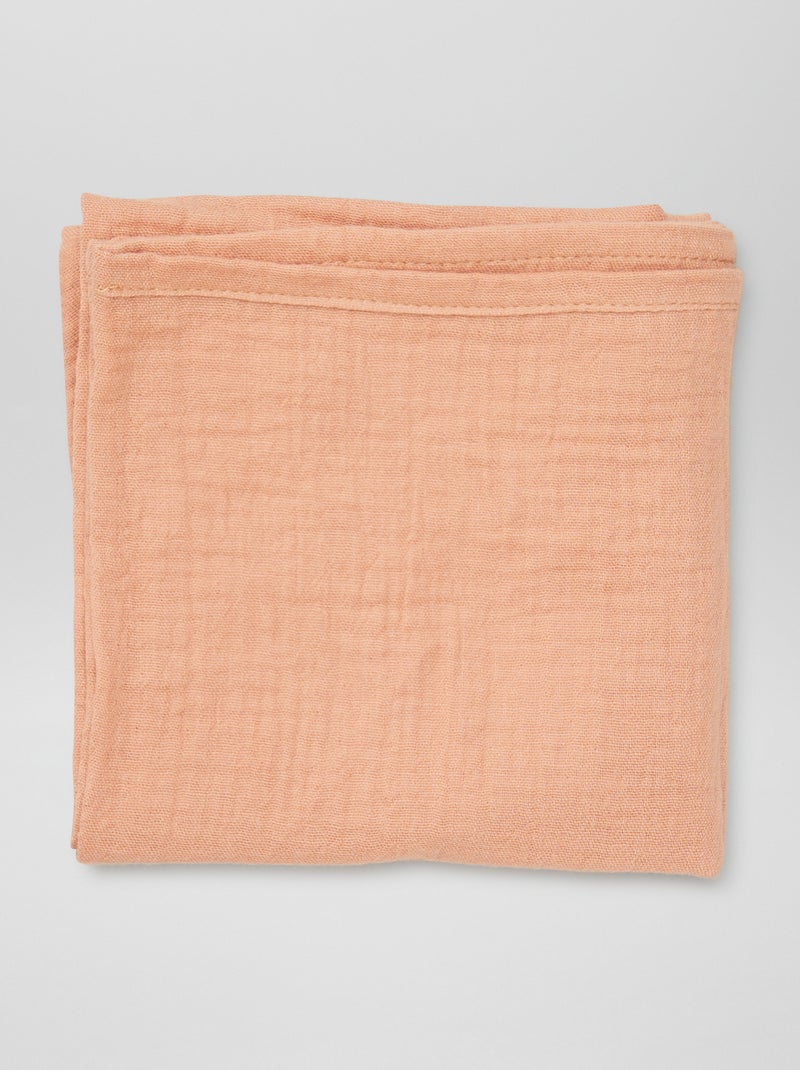 Pack de 3 muselinas estampadas BEIGE - Kiabi