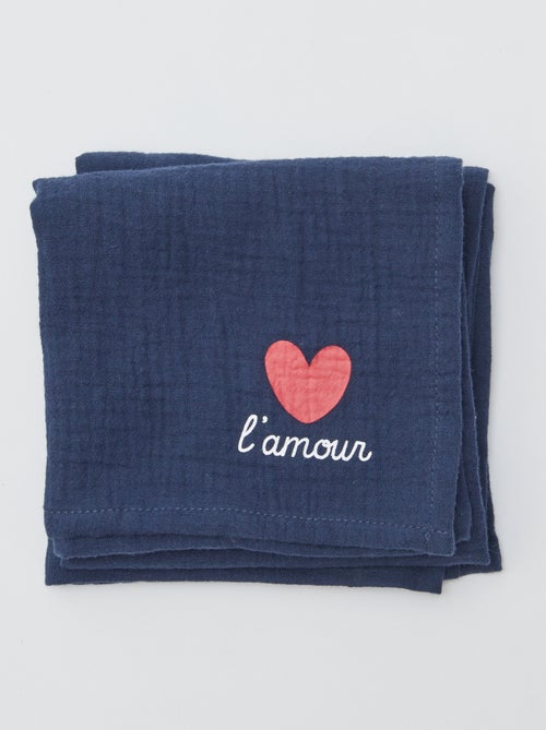 Pack de 3 muselinas para bebé - Kiabi