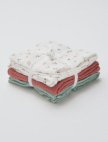 Pack de 3 muselinas para bebé