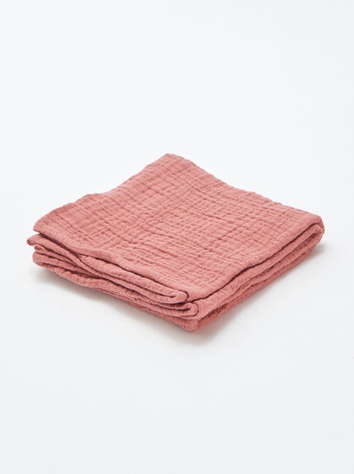 Pack de 3 muselinas para bebé - Kiabi