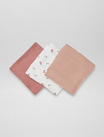 Pack de 3 muselinas para bebé