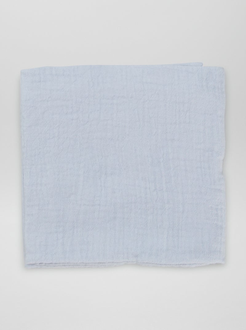 Pack de 3 muselinas para bebé BLANCO - Kiabi