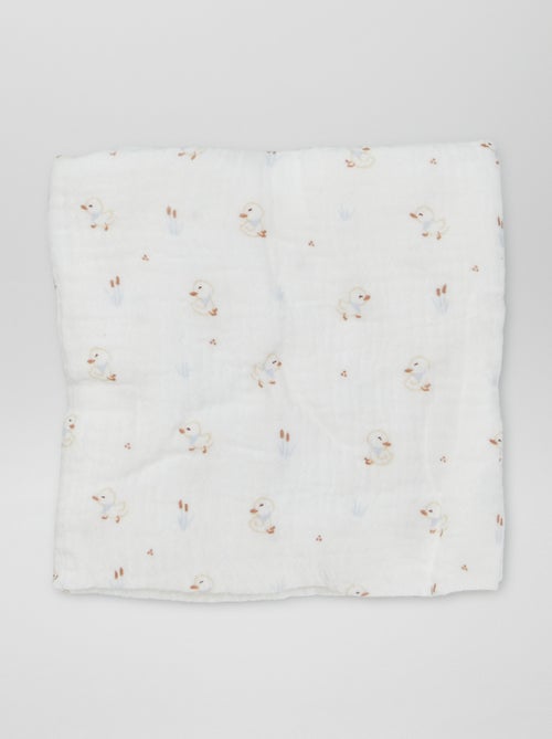 Pack de 3 muselinas para bebé - Kiabi