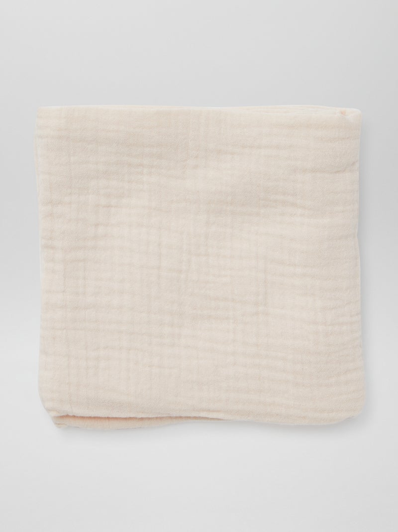 Pack de 3 muselinas para bebé BLANCO - Kiabi