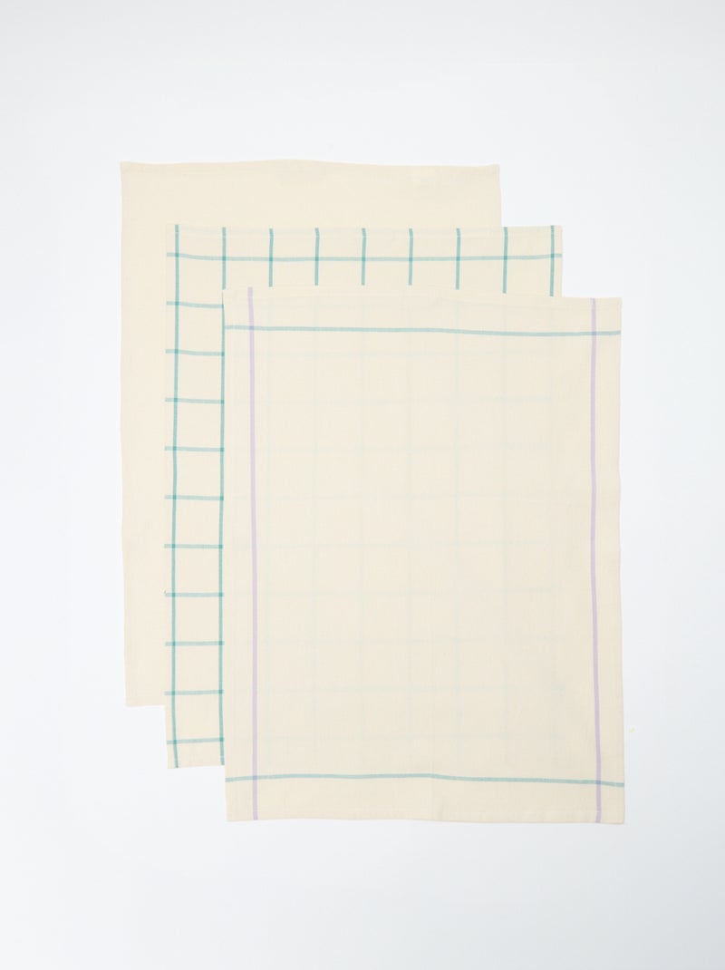 Pack de 3 paños  - Kiabi Home Beige - Kiabi