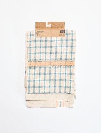 Pack de 3 paños de cocina - Kiabi Home