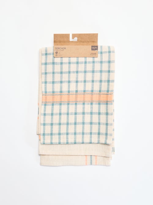 Pack de 3 paños de cocina - Kiabi Home - Kiabi