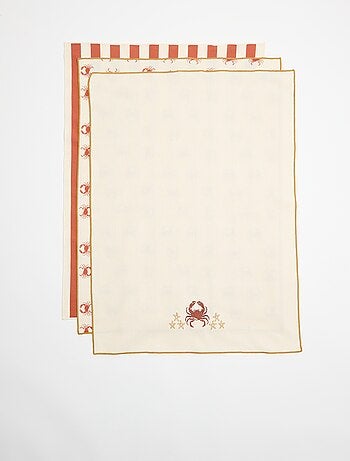 Pack de 3 paños de cocina