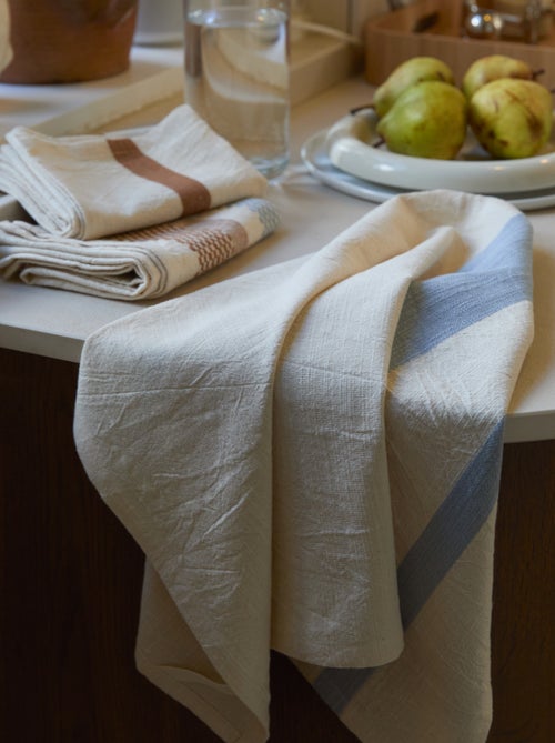 Pack de 3 paños de cocina estampados - Kiabi Pack de 3 paños de cocina estampados - Kiabi