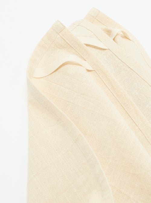 Pack de 3 paños de cocina estampados - Kiabi Pack de 3 paños de cocina estampados - Kiabi