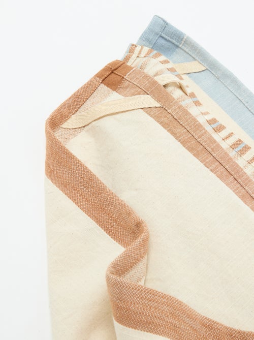 Pack de 3 paños de cocina estampados - Kiabi Pack de 3 paños de cocina estampados - Kiabi
