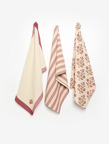 Pack de 3 paños de cocina