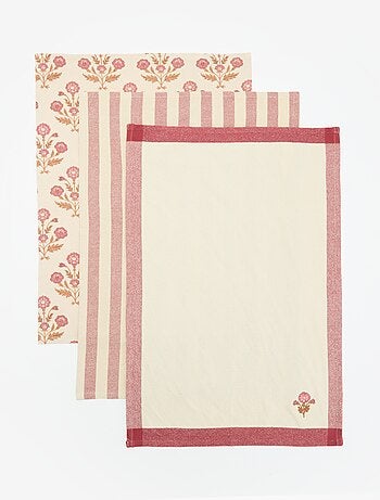Pack de 3 paños de cocina
