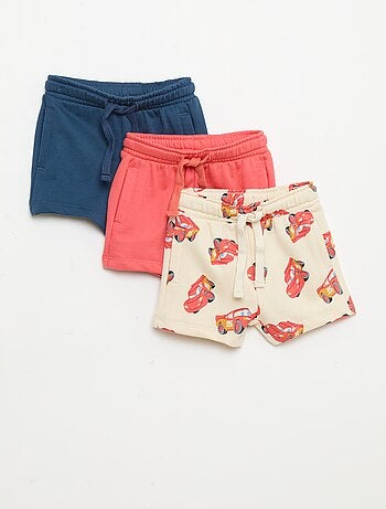 Pack de 3 Pantalón cortos \'Disney\' \'Cars\'